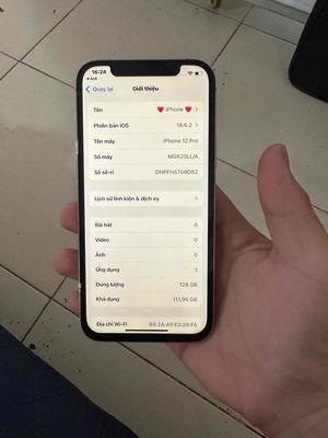 Apple iPhone 12 Pro 128GB Vàng