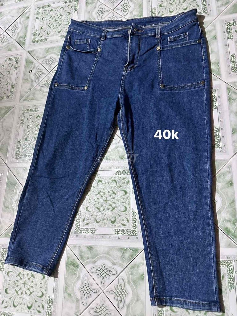 Quần jean nữ Jean Bigsize (65-80kg). Mua bán Quần áo tại Quận Bình Tân Tp Hồ Chí Minh được đăng bởi Trần thị ngọc giàu hình 1
