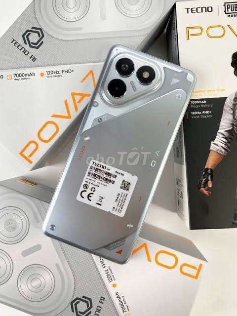 Tecno Pova 7 128GB Xám. Mua bán Điện thoại tại Thành phố Quảng Ngãi Quảng Ngãi được đăng bởi Vinh phát hình 1
