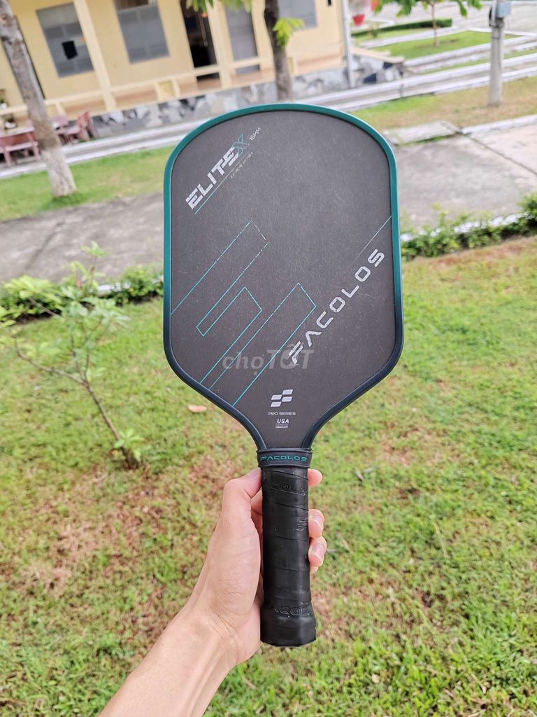 Vợt Pickleball Facolos Elite X Đen Xanh Ngọc. Mua bán Đồ thể thao, Dã ngoại tại Thị xã Tân Uyên Bình Dương được đăng bởi hồ hình 1
