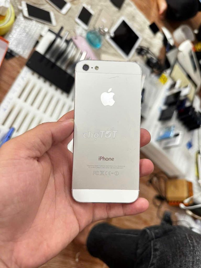 Apple iPhone 5 16GB Trắng. Mua bán Điện thoại tại Thành phố Thủ Đức Tp Hồ Chí Minh được đăng bởi Hội Đồ Điện Tử hình 1