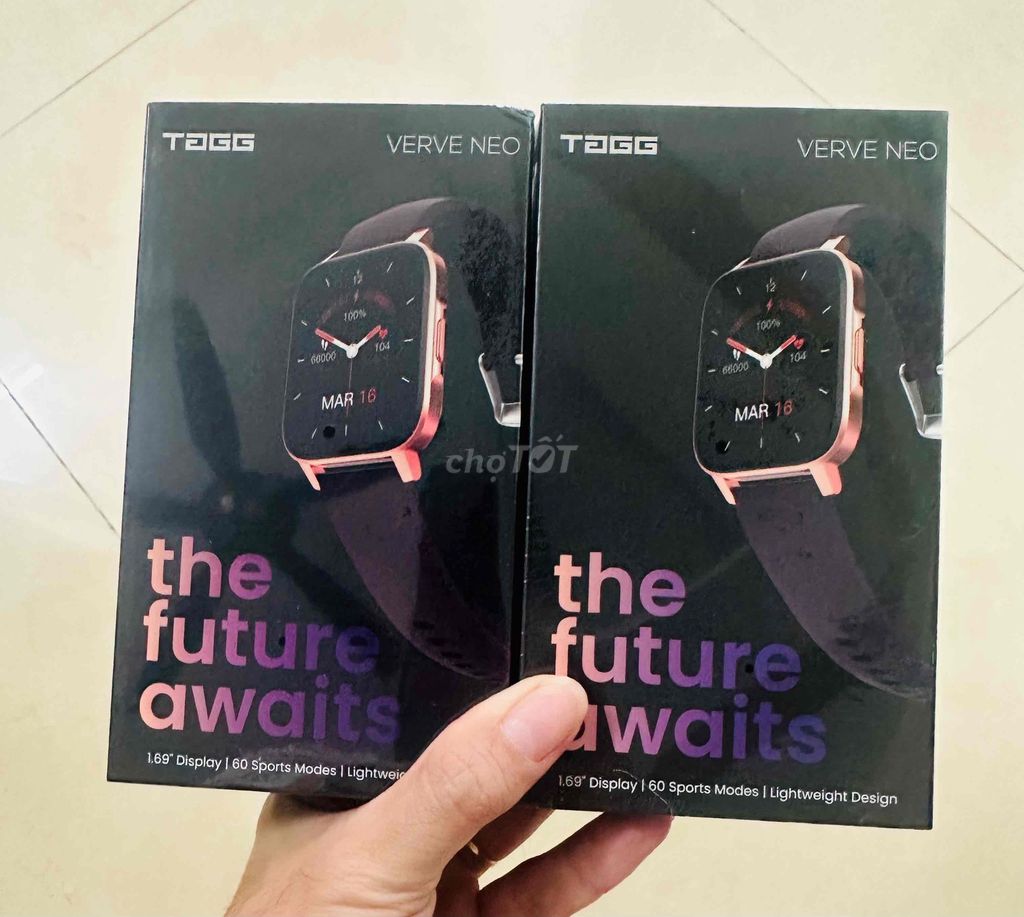 TAGG Verve Neo Tím thuỷ chung. Mua bán Thiết bị đeo thông minh tại Thành phố Nam Định Nam Định được đăng bởi AHStore hình 1