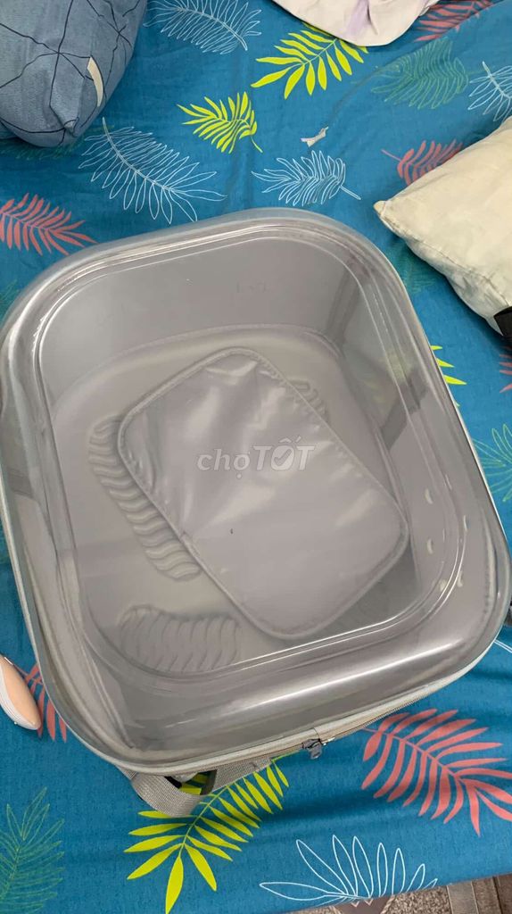 Balo vận chuyển Nhựa Xám Chó Mèo. Mua bán Phụ kiện, Thức ăn, Dịch vụ tại Quận 10 Tp Hồ Chí Minh được đăng bởi Tan Dung hình 1