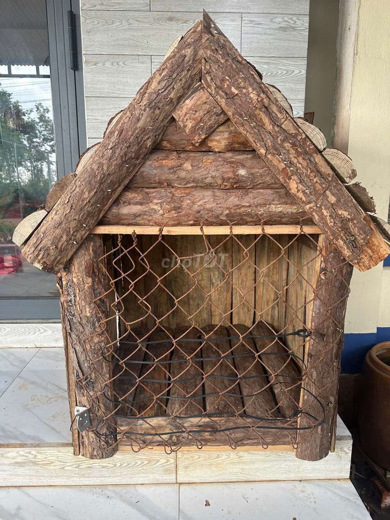 Chuồng thú cưng Gỗ 60cmx60cm cho Mèo. Mua bán Phụ kiện, Thức ăn, Dịch vụ tại Huyện Châu Đức Bà Rịa - Vũng Tàu được đăng bởi Sắt Thép Vintage  hình 1