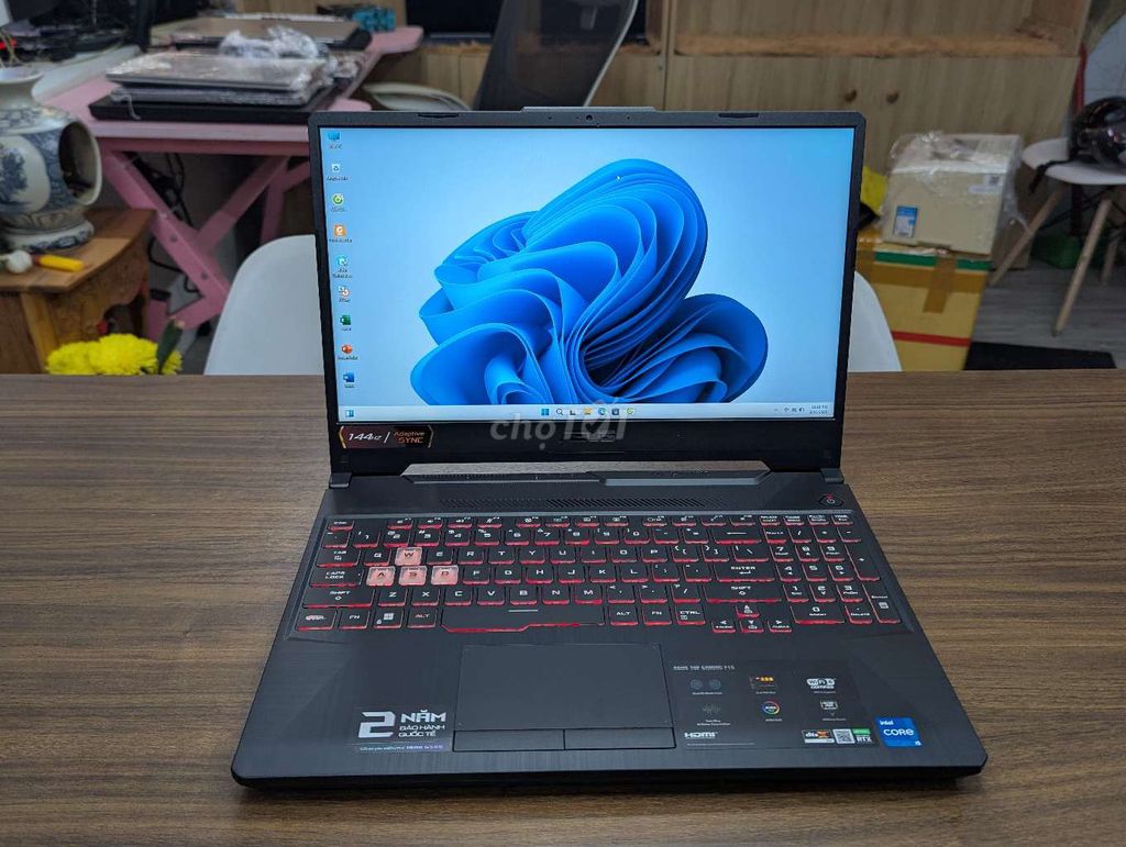 Asus TUF FX506 i5-11400H/8GB/512GB/RTX 3050 4GB. Mua bán Laptop tại Thành phố Thuận An Bình Dương được đăng bởi LAPTOP VŨ PMV  hình 1