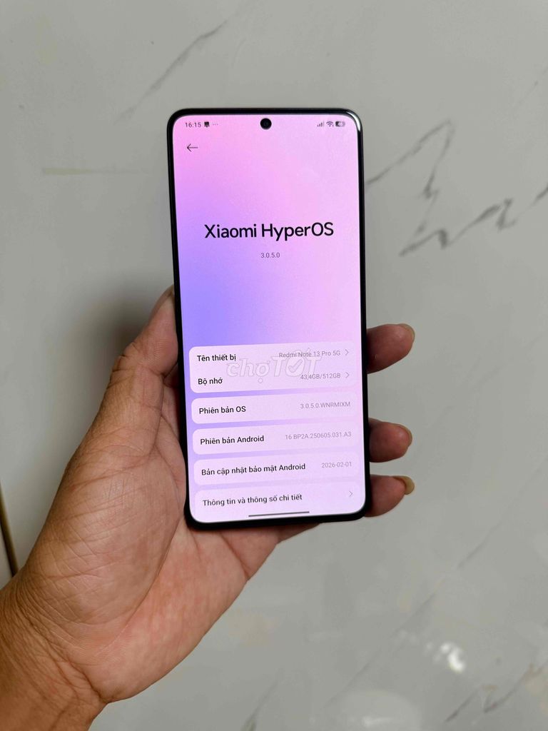 Xiaomi Redmi Note 13 Pro 5G Đen 512GB Qte. Mua bán Điện thoại tại Quận 6 Tp Hồ Chí Minh được đăng bởi Ryan Huynh hình 1