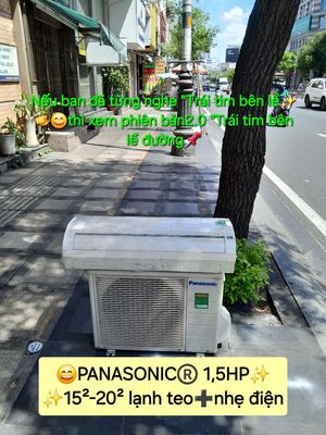 Panasonic 1.5 ZIN TỐT ko inverter vẫn nhẹ điện. Mua bán Máy lạnh, điều hoà tại Quận 3 Tp Hồ Chí Minh được đăng bởi Market1chuyenmaylanh