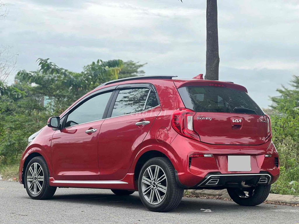 Kia Morning 2024 GT-Line 3400 km Đỏ. Mua bán Ô tô tại Thành phố Thuận An Bình Dương được đăng bởi Anh Tuấn Xe Oto Lướt hình 4