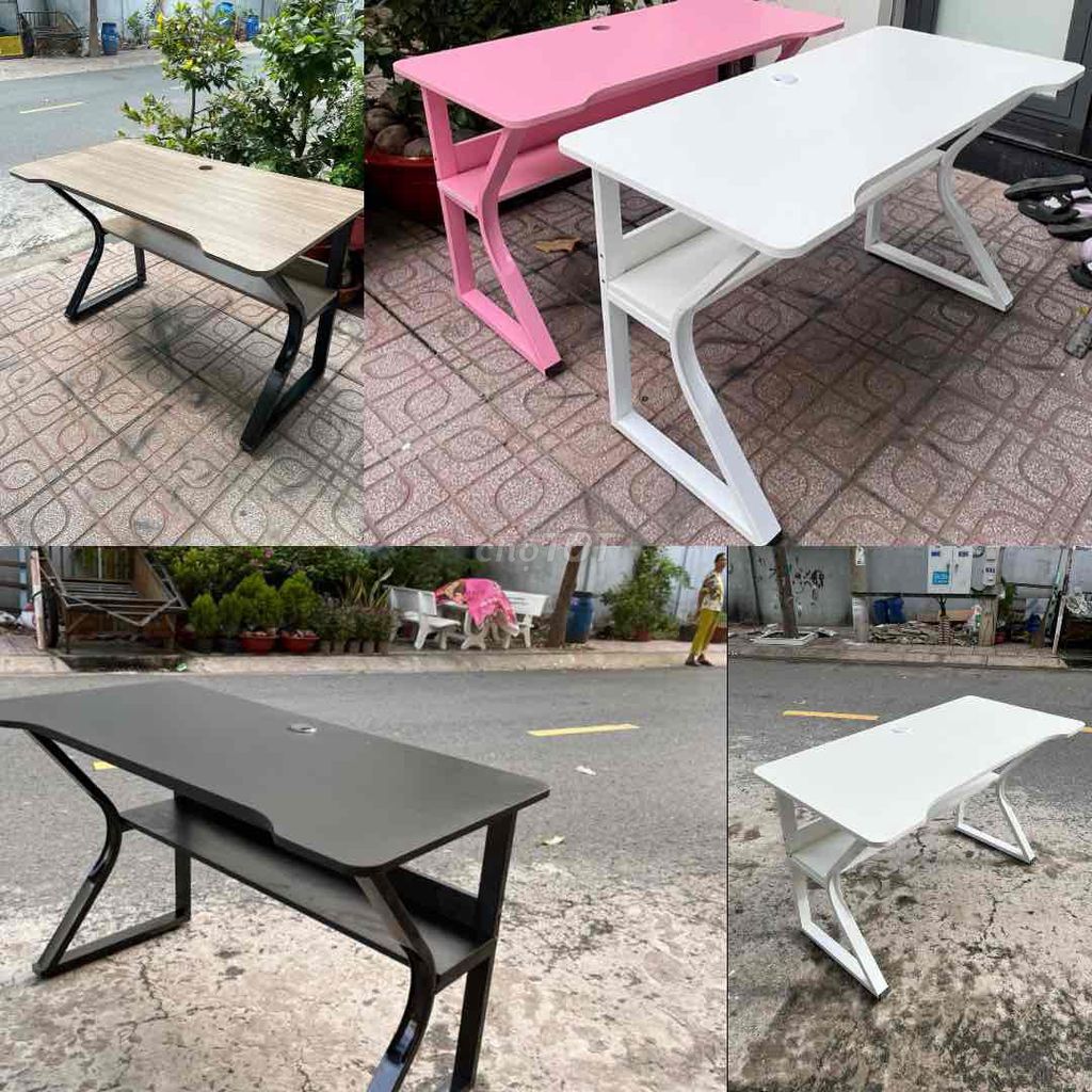 Bàn gaming Gỗ MDF 1m2x60x75. Mua bán Bàn ghế tại Huyện Hóc Môn Tp Hồ Chí Minh được đăng bởi Vịnh decor hình 1