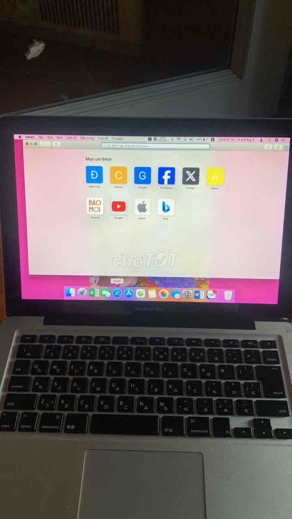 Apple MacBook Pro Bạc. Mua bán Laptop tại Huyện Phụng Hiệp Hậu Giang được đăng bởi A LUÂN hình 1