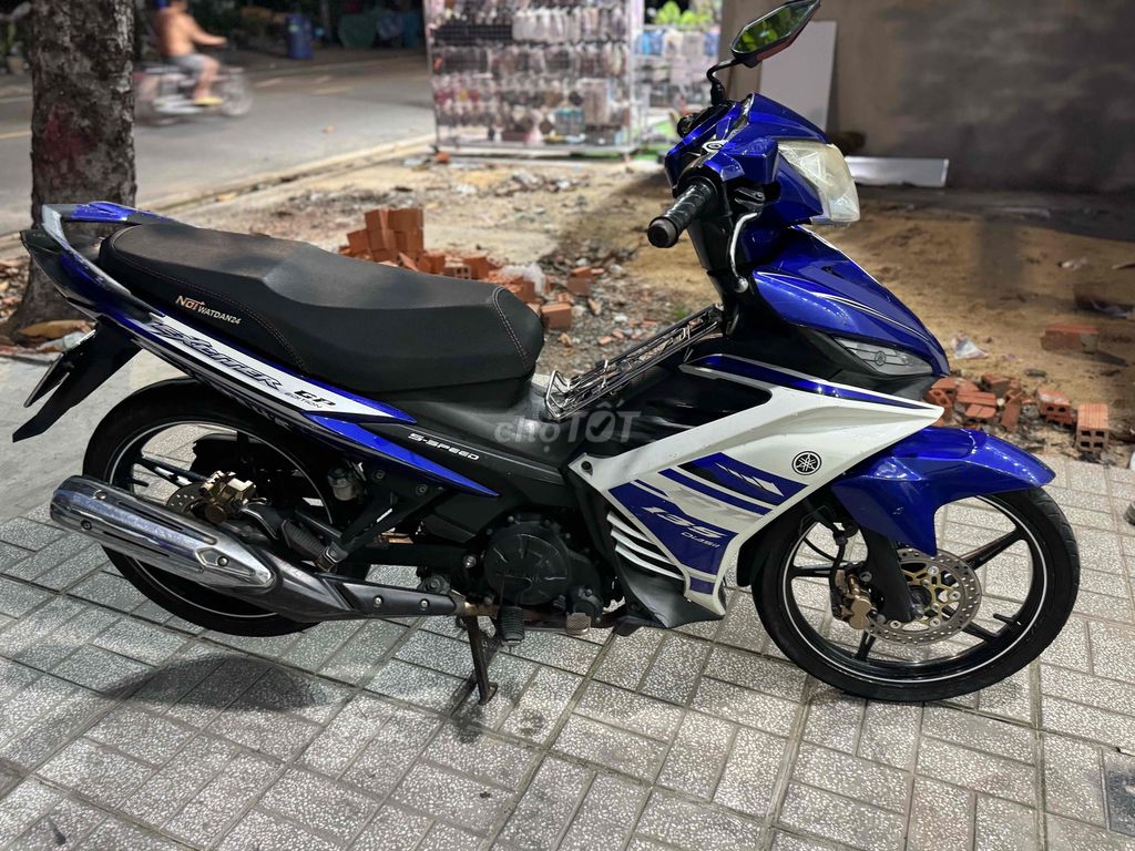 Yamaha Exciter 135 Xanh trắng. Mua bán Xe máy tại Thành phố Thủ Dầu Một Bình Dương được đăng bởi hien pham hình 4