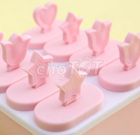 Khuôn làm kem Silicon Hồng. Mua bán Dụng cụ nhà bếp tại Thành phố Thủ Đức Tp Hồ Chí Minh được đăng bởi T MOBILE SINCE2010 hình 1