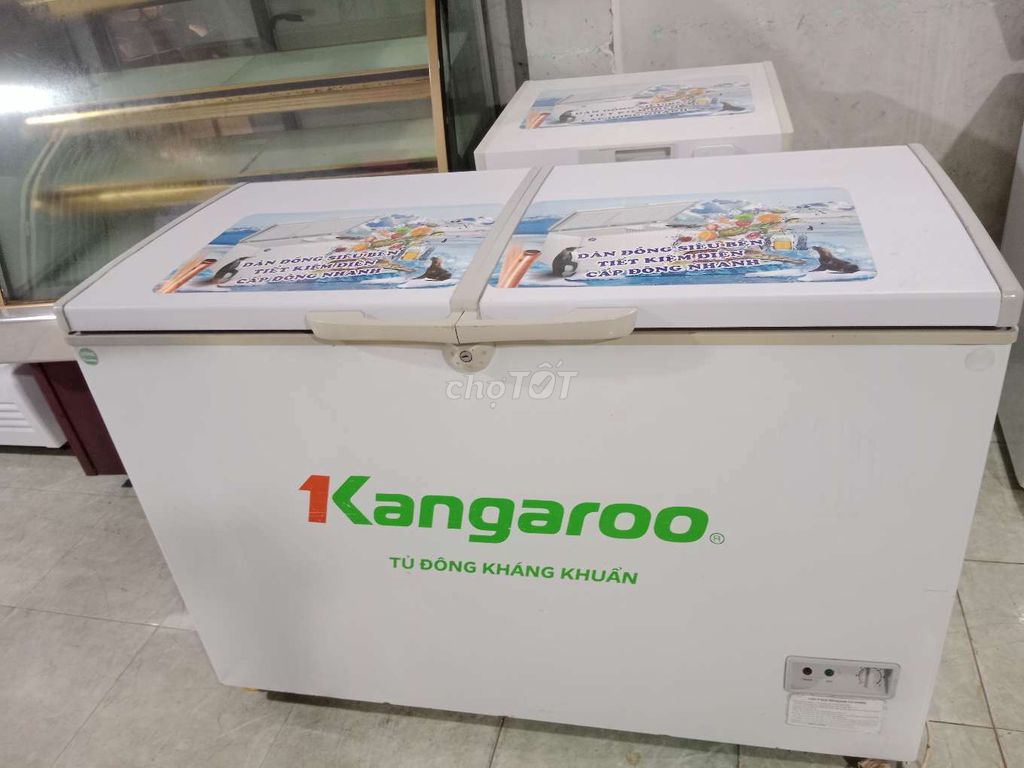 Kangaroo 350l tủ đông mát