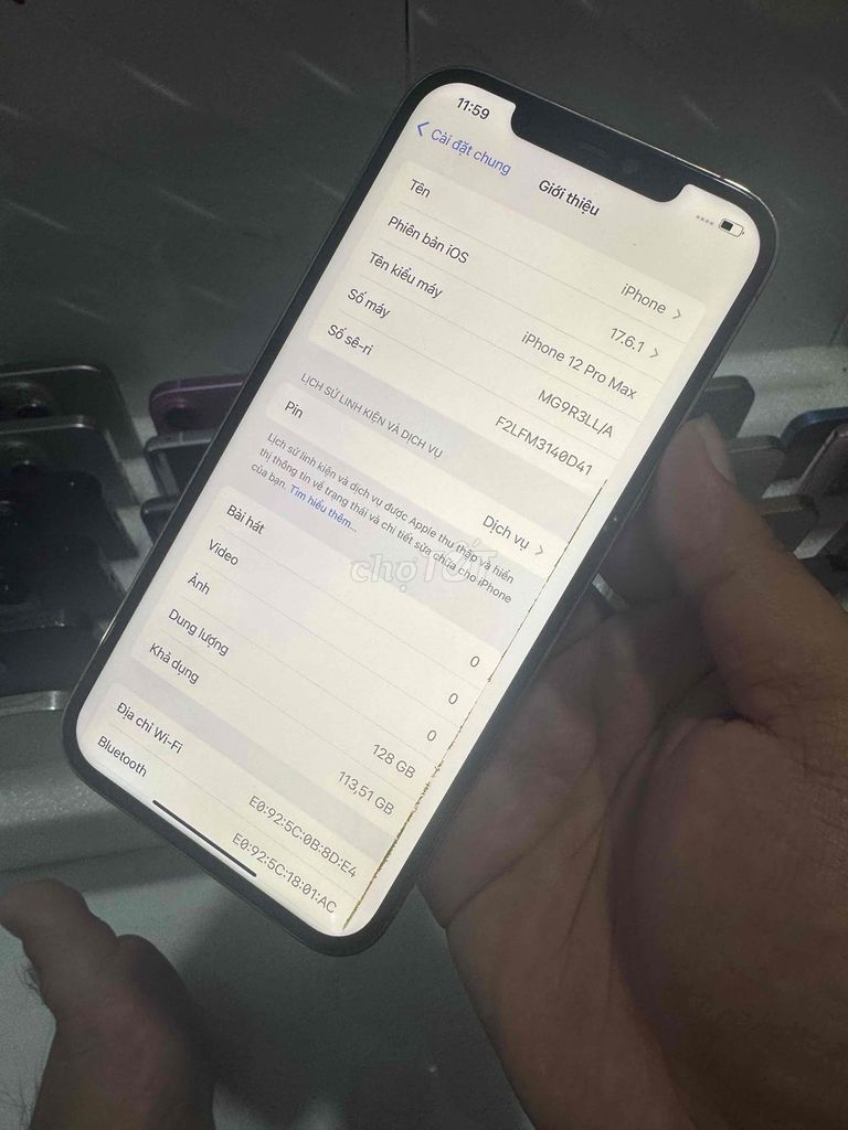 Apple iPhone 12 Pro Max 128GB Vàng. Mua bán Điện thoại tại Huyện Bình Chánh Tp Hồ Chí Minh được đăng bởi Lâm mobiphone hình 1