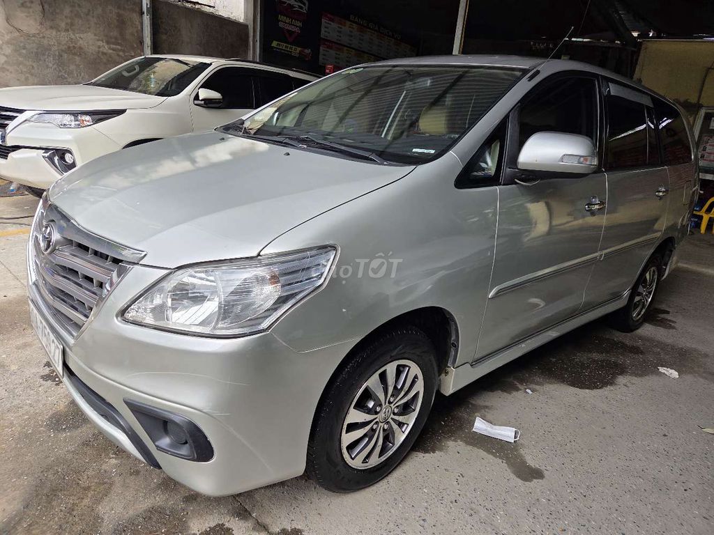 Toyota Innova 2015 2.0E Bạc. Mua bán Ô tô tại Quận Hoàng Mai Hà Nội được đăng bởi Xe Gia Minh hình 3
