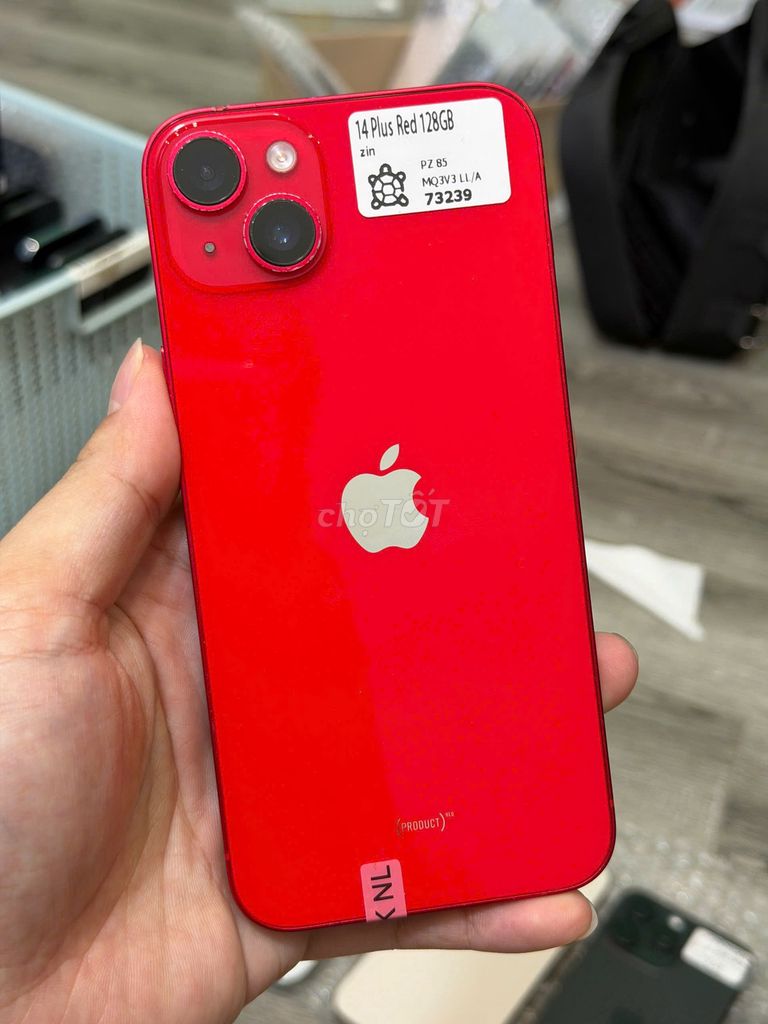 😶‍🌫️ 14 plus quốc tế 128gb zin không lỗi gì ios18. Mua bán Điện thoại tại Quận Thanh Xuân Hà Nội được đăng bởi Thành Vũ Mobile hình 1