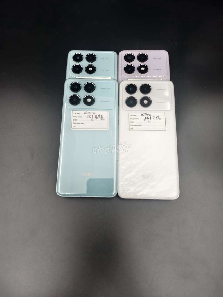 Xiaomi Redmi K70 256g,512g rom qtế. Mua bán Điện thoại tại Quận 6 Tp Hồ Chí Minh được đăng bởi Nhất Tín Mobile hình 1
