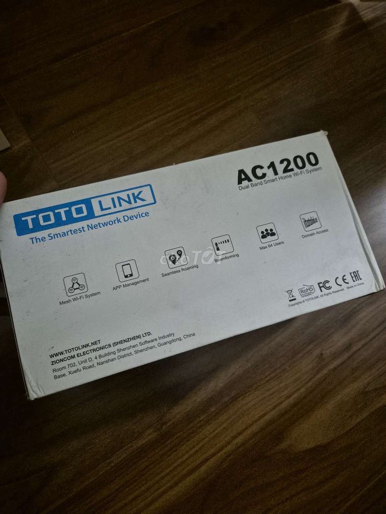 Hệ thống Mesh router Toto link 2 cục