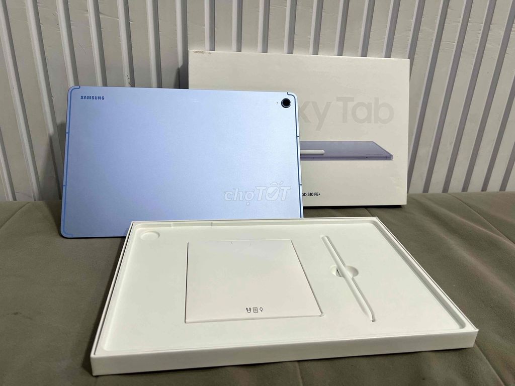 Samsung Galaxy Tab S10 FE Plus Xanh. Mua bán Máy tính bảng tại Quận Đống Đa Hà Nội được đăng bởi Trần Quốc Văn iCleanshop hình 1