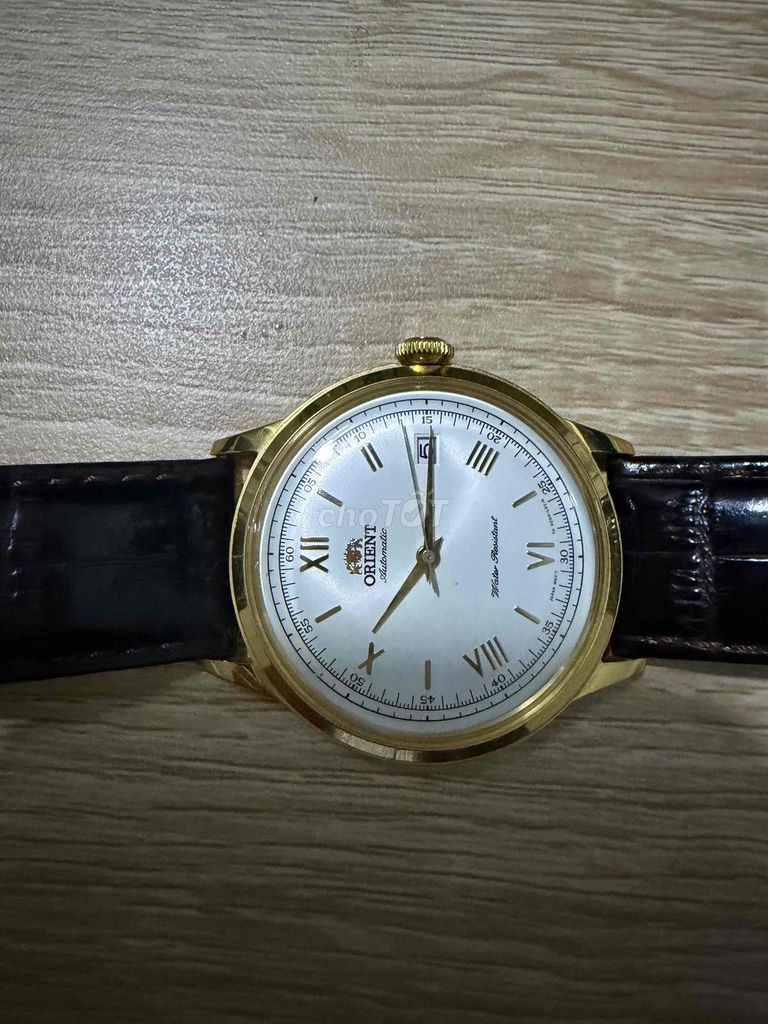Đồng hồ Orient Bamino Nam Vàng đen. Mua bán Đồng hồ tại Thị xã Bình Long Bình Phước được đăng bởi Thiên Thành hình 1