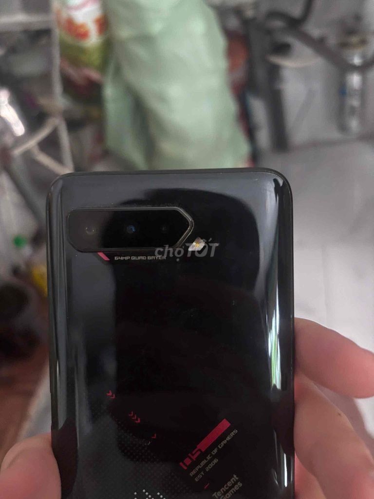 ASUS ROG PHONE 5 Đen Đã dùng. Mua bán Điện thoại tại Quận 7 Tp Hồ Chí Minh được đăng bởi Annie  hình 1