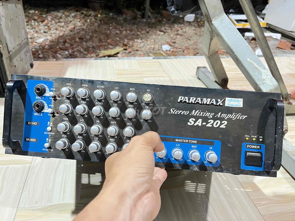 xác Amply Paramax SA-202 8 sò Sanken mất biến áp. Mua bán Tivi, Âm thanh tại Huyện Mỏ Cày Nam Bến Tre được đăng bởi Minh Hữu hình 1