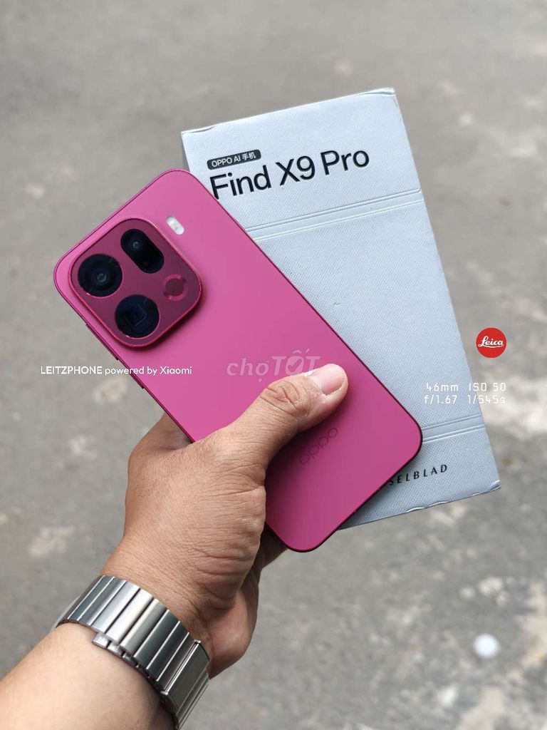 Oppo Find X9 Pro 256GB Hồng gl. Mua bán Điện thoại tại Quận Gò Vấp Tp Hồ Chí Minh được đăng bởi ĐIỆN THOẠI NGON hình 1