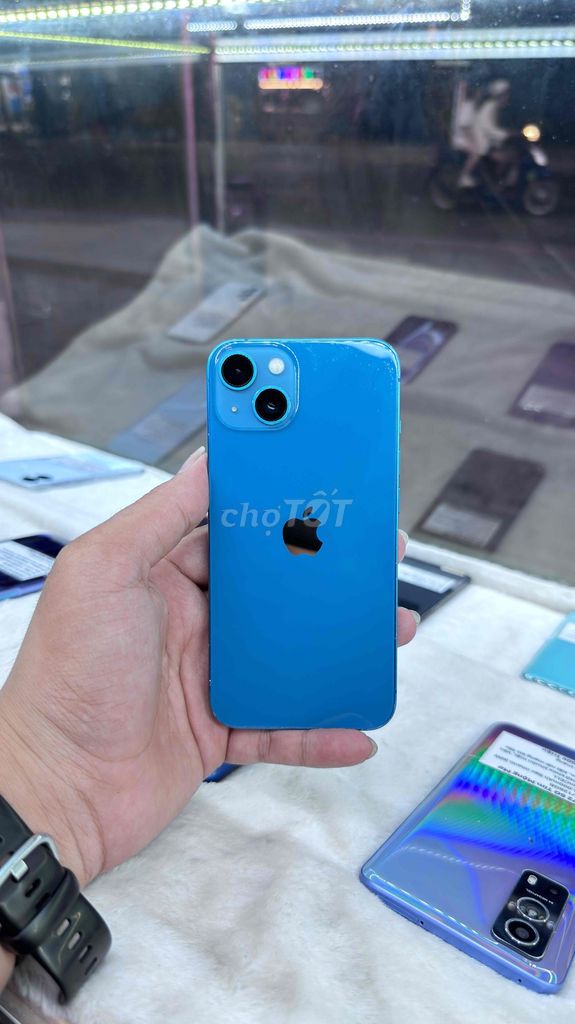 Apple iPhone 13 128GB VN/A Xanh Pin 91%. Mua bán Điện thoại tại Thành phố Thuận An Bình Dương được đăng bởi Lâm Hùng Mobile hình 1