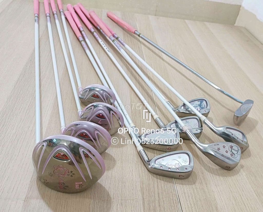 Bộ golf Nữ fullset gậy golf Nữ và túi golf còn tốt