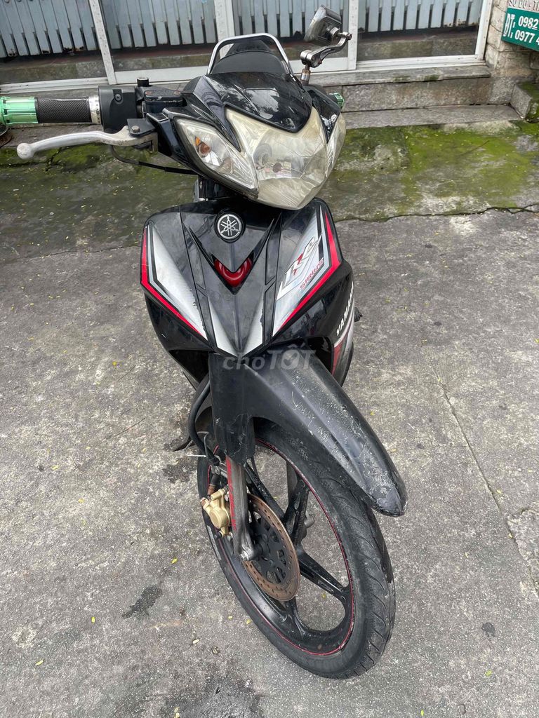 Yamaha Sirius RC Đen trắng đỏ. Mua bán Xe máy tại Thành phố Dĩ An Bình Dương được đăng bởi kha nguyen  hình 1