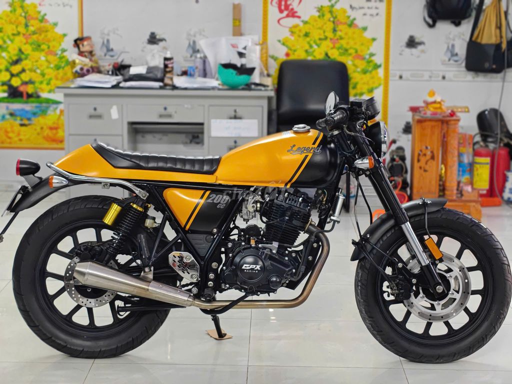 GPX Legend 200 2019 Odo 3000km Không khác xe mới. Mua bán Xe máy tại Huyện Bình Chánh Tp Hồ Chí Minh được đăng bởi Xe Máy Vinh hình 8