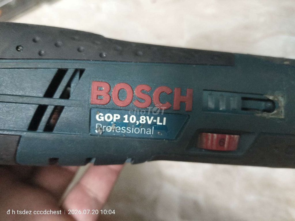 Máy cắt rung Bosch GOP 10,8V-LI Đen, Xanh. Mua bán Nội thất, đồ gia dụng khác tại Quận Nam Từ Liêm Hà Nội được đăng bởi Đàm Văn Hoàng hình 1