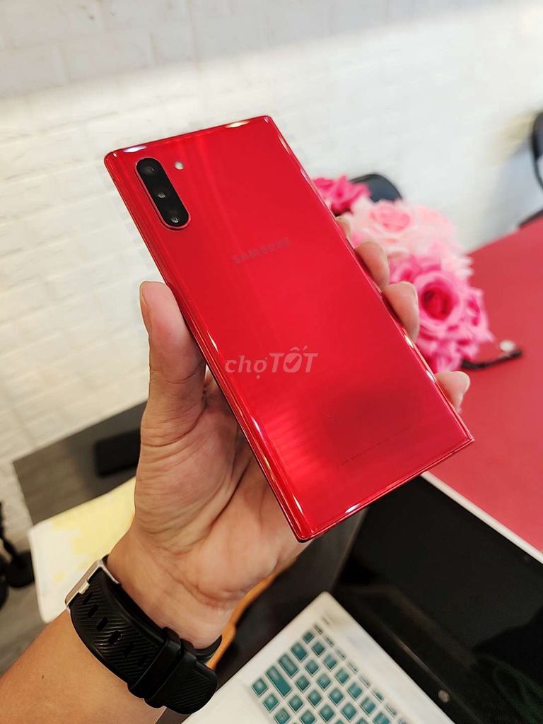 Samsung note 10 đỏ zin đẹp góp 5p có gl