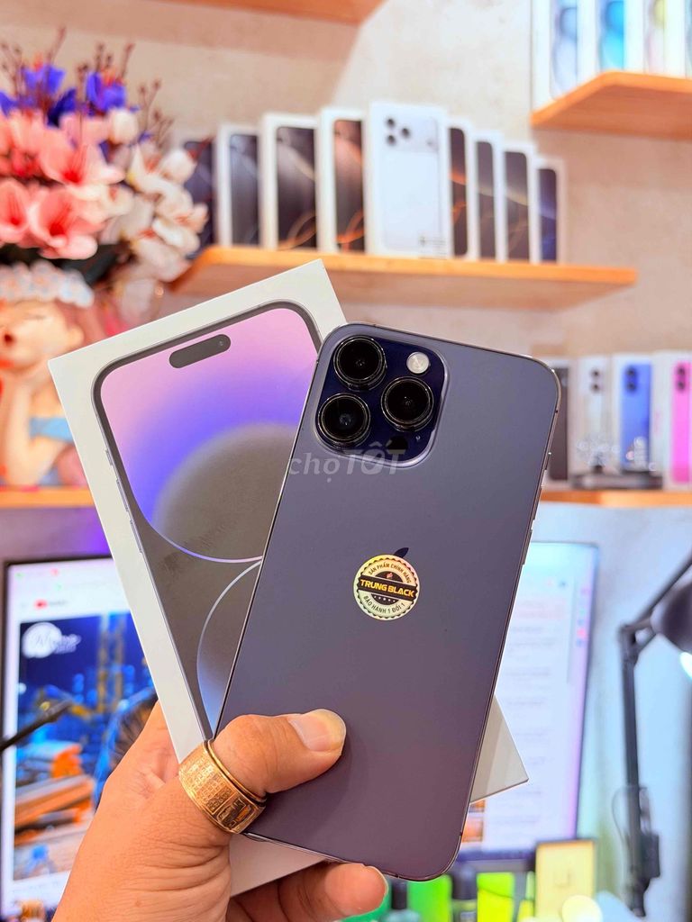 Apple iPhone 14 Pro Max 256GB Tím. Mua bán Điện thoại tại Thành phố Long Xuyên An Giang được đăng bởi Trung Black  hình 1