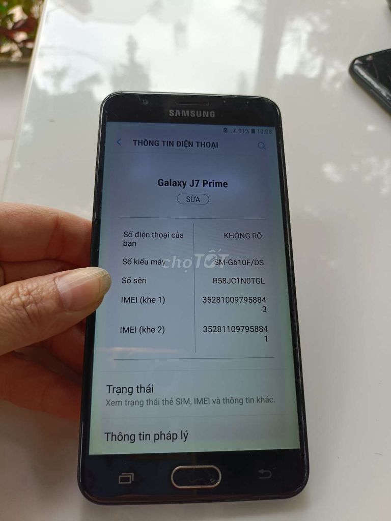 J7PRIM máy zin full ram 3/32 pin OK chữa cháy tốt. Mua bán Điện thoại tại Thành phố Buôn Ma Thuột Đắk Lắk được đăng bởi Cẩm Nhung hình 3