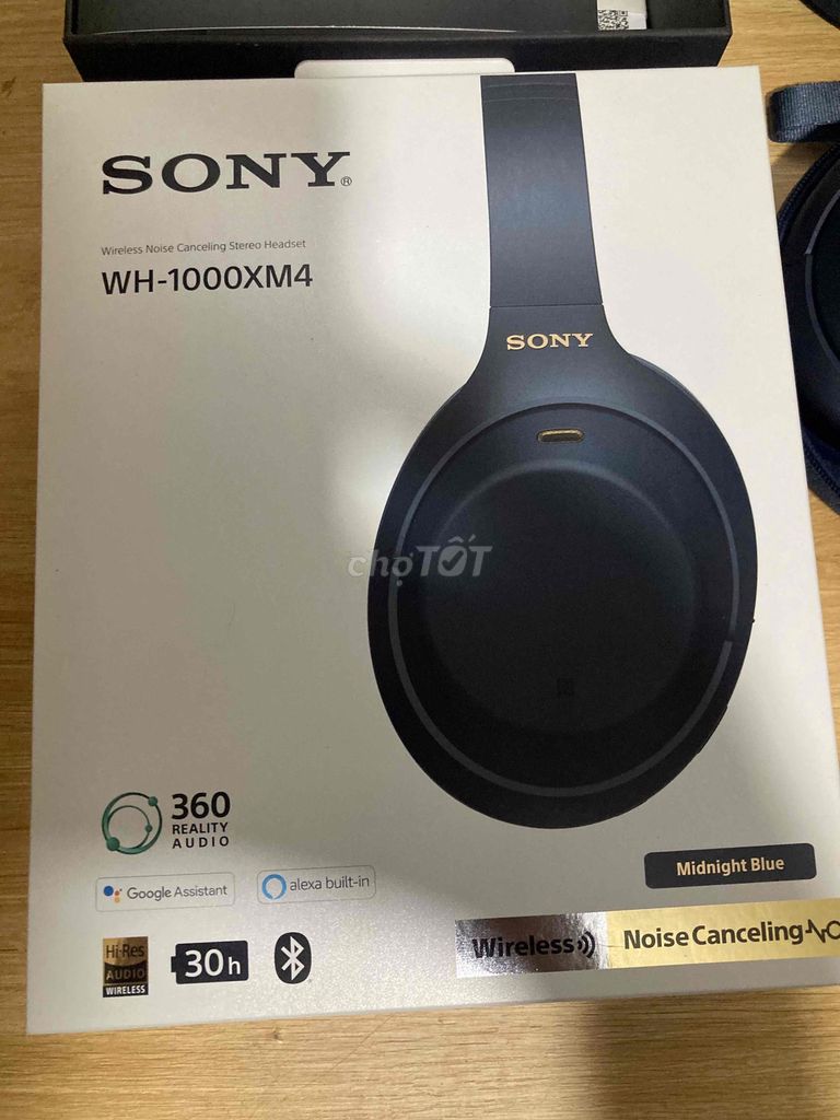 Tai nghe Sony WH-1000XM4. Mua bán Tivi, Âm thanh tại Huyện Bình Chánh Tp Hồ Chí Minh được đăng bởi Danh Bảnh hình 1