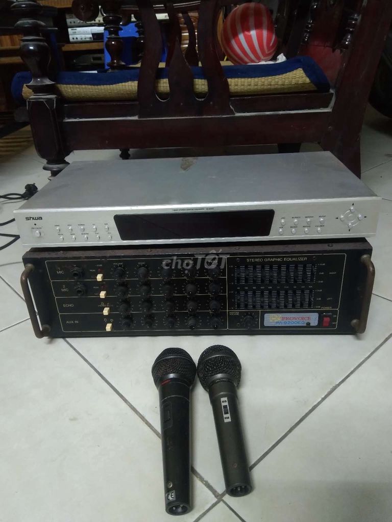 Amply karaoke bãi HÀN QUỐC,micro hát karaoke