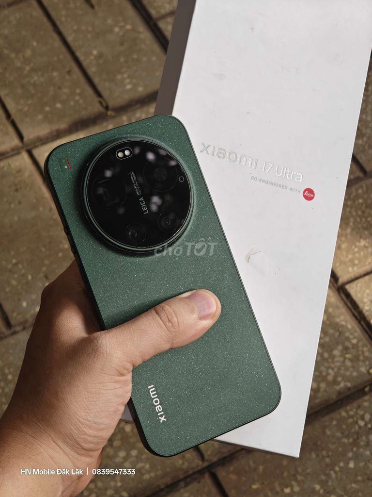 Xiaomi 17 Ultra Xanh 12/512GB Fullbox rom QT. Mua bán Điện thoại tại Thành phố Buôn Ma Thuột Đắk Lắk được đăng bởi HN Mobile BMT hình 1
