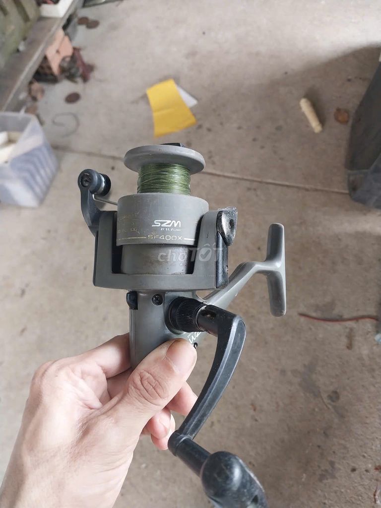 Máy câu cá SZM SF400X Xám Đã qua sử dụng