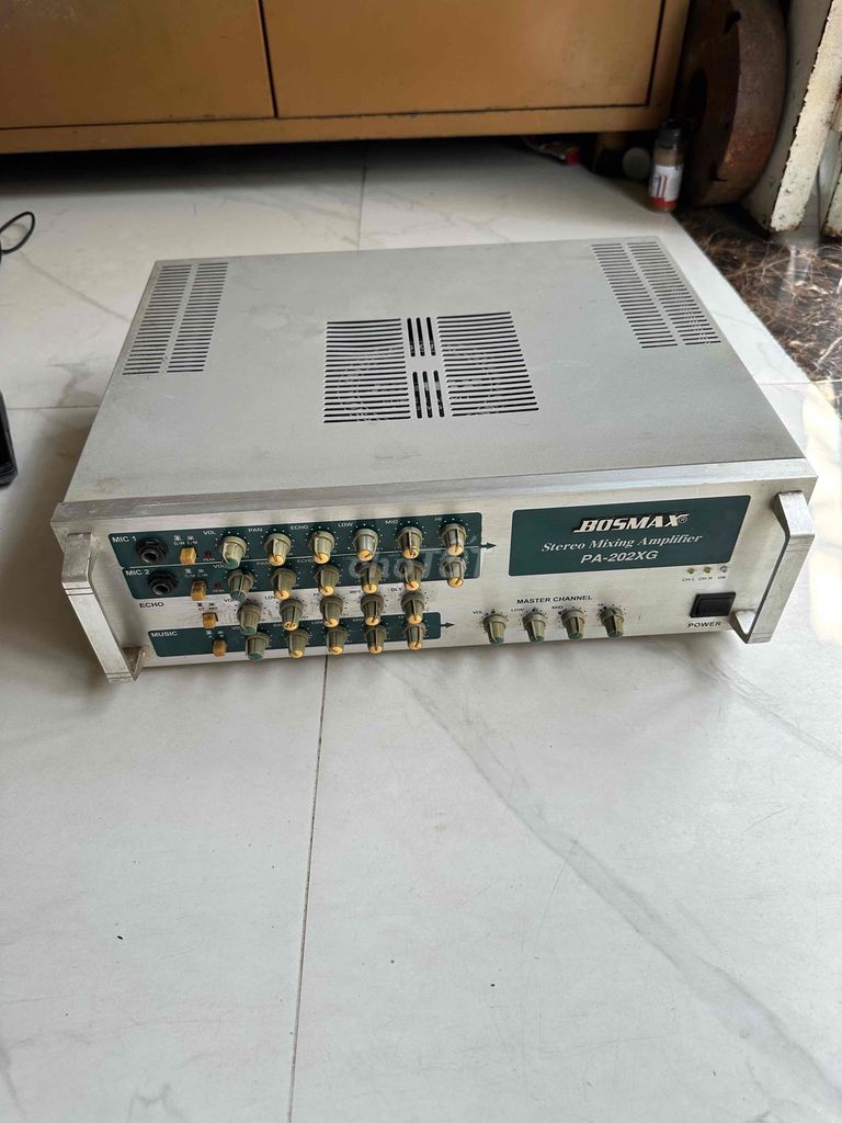 Amply BOSMAX PA-202XG Bạc. Mua bán Tivi, Âm thanh tại Quận Bình Tân Tp Hồ Chí Minh được đăng bởi Minh khánh hình 1