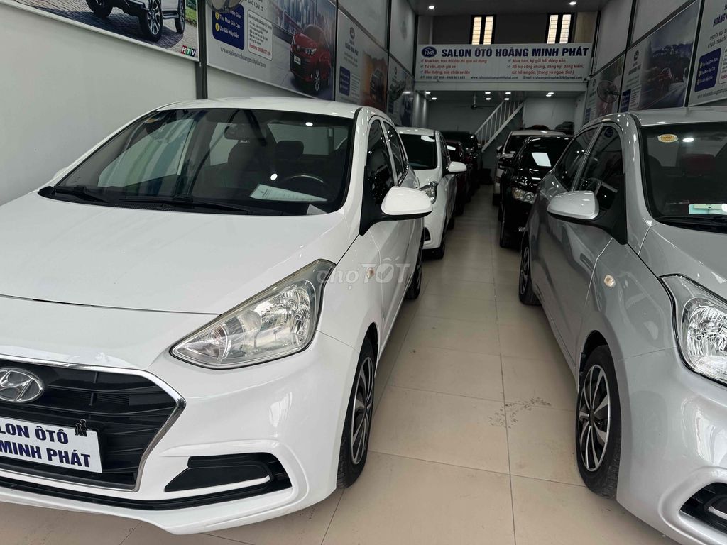 Hyundai Grand i10 1.2L автомат белый 10 000 км