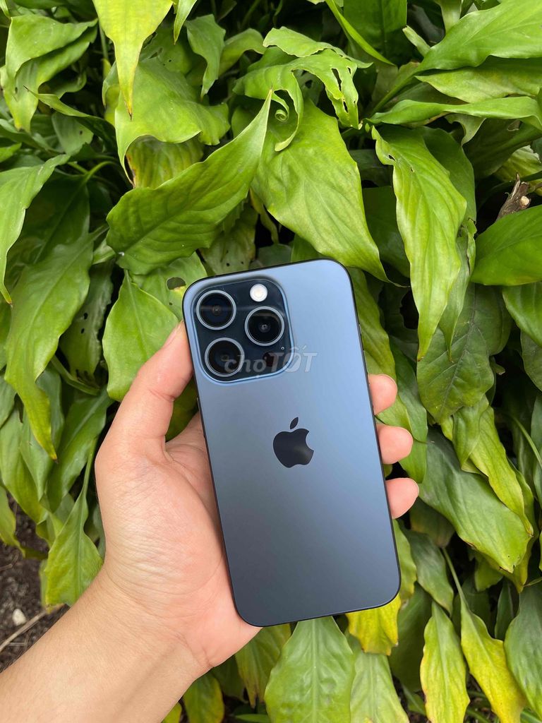 IPhone 15 Pro 128GB Titan Blue Bản ZA 2sim sạc 2l