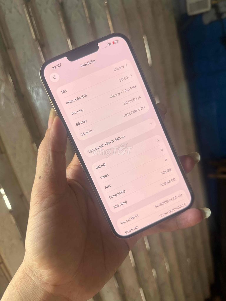 Apple iPhone 13 Pro Max 128GB Vàng. Mua bán Điện thoại tại Quận Bình Tân Tp Hồ Chí Minh được đăng bởi nguyễn sang  hình 1