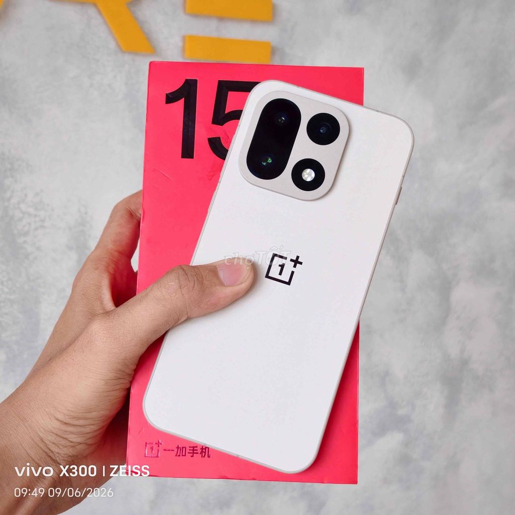 OnePlus 15 12GB/256GB Vàng Gốm Likenew Fullbox. Mua bán Điện thoại tại Quận Bình Thạnh Tp Hồ Chí Minh được đăng bởi Nguyễn Đức Huy hình 1