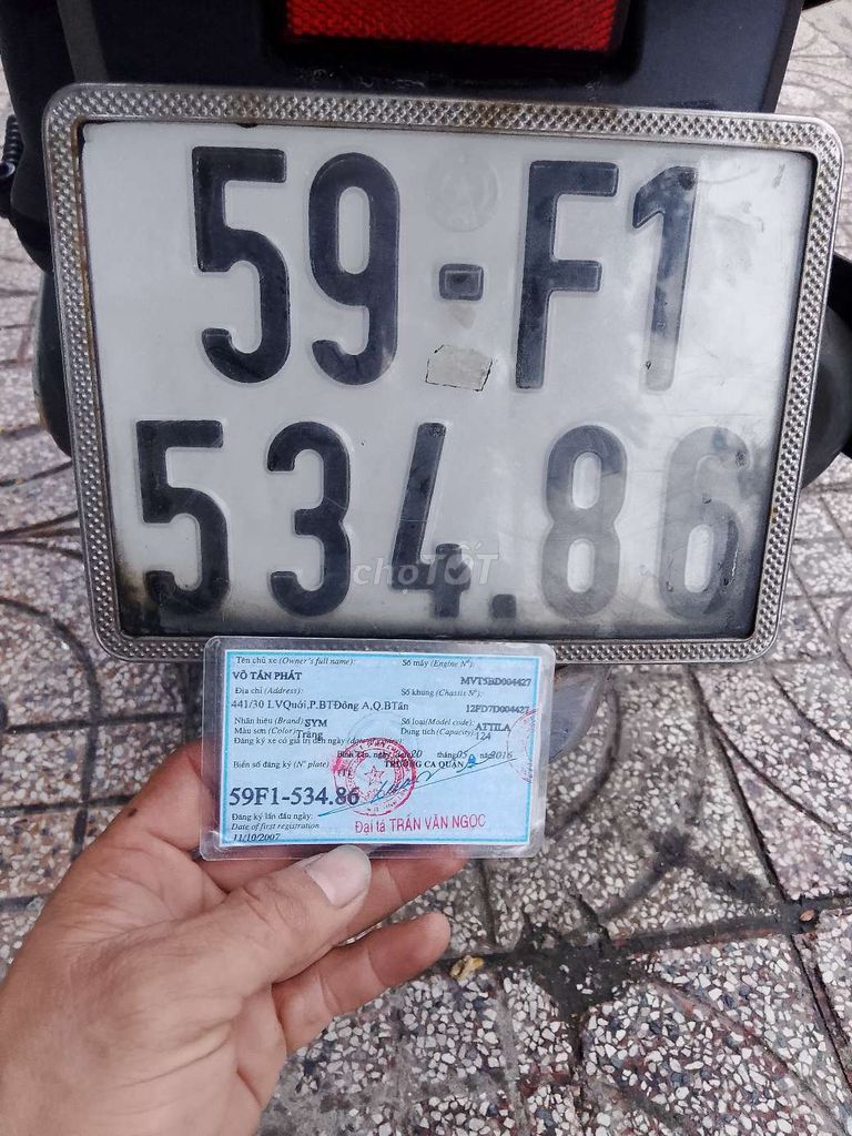 SYM Attila Elizabeth giấy tờ đầy đủ bstp. Mua bán Xe máy tại Quận Tân Phú Tp Hồ Chí Minh được đăng bởi thái  hình 6