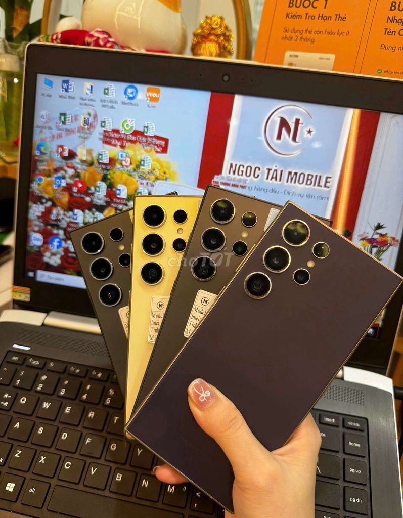 Samsung S24Ultra Zin đẹp đủ màu. Mua bán Điện thoại tại Quận Bình Tân Tp Hồ Chí Minh được đăng bởi Ngọc Tài Moile hình 1