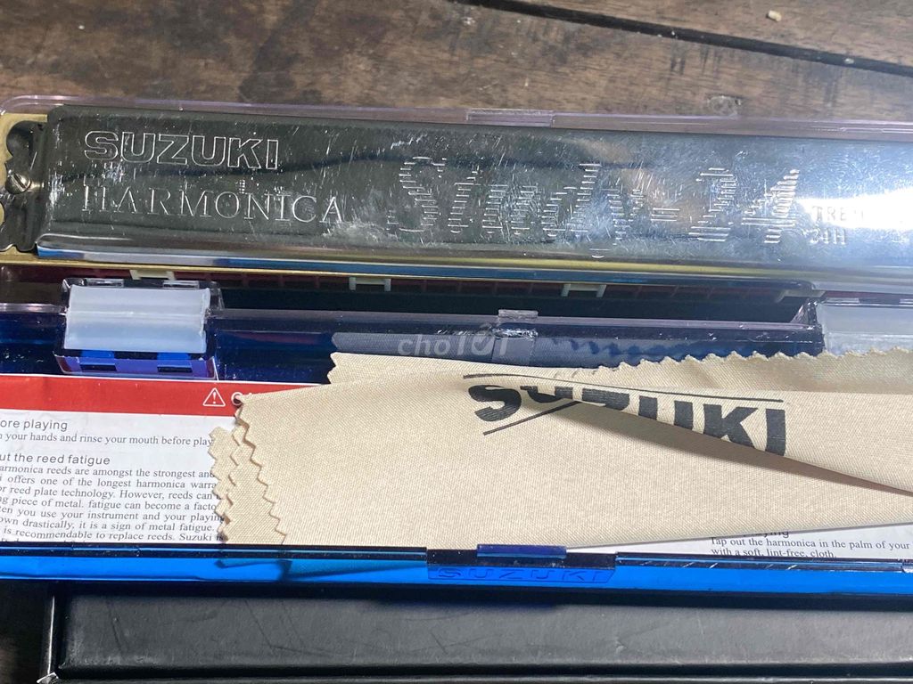 Kèn Harmonica Suzuki study 24. Mua bán Nhạc cụ tại Huyện Long Phú Sóc Trăng được đăng bởi đồ pass sử dụng ok hình 1