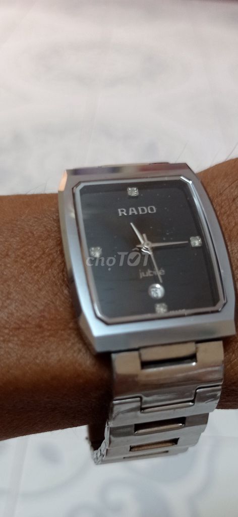 Đồng hồ Rado Jubilé Bạc Nam, còn mới . Mua bán Đồng hồ tại Quận 8 Tp Hồ Chí Minh được đăng bởi Lê quang huy hình 1
