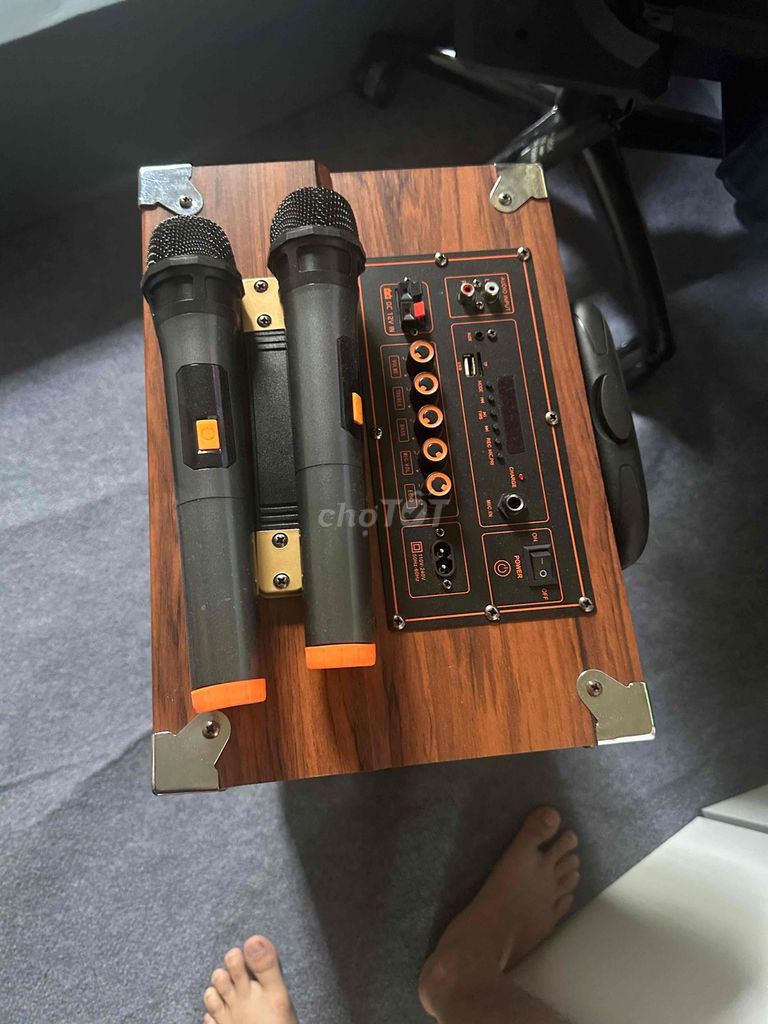 Loa kéo Gỗ Nâu full box tặng 2 mic. Mua bán Tivi, Âm thanh tại Thị xã Gò Công Tiền Giang được đăng bởi Tuấn Trần hình 1