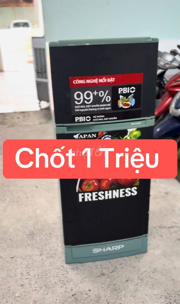 🧧 SALE SẬP SÀN: TỦ SHARP 165L – GIÁ CHỈ 1 TRIỆU 🧧. Mua bán Tủ lạnh tại Quận Tân Phú Tp Hồ Chí Minh được đăng bởi Nam Tiến  hình 1